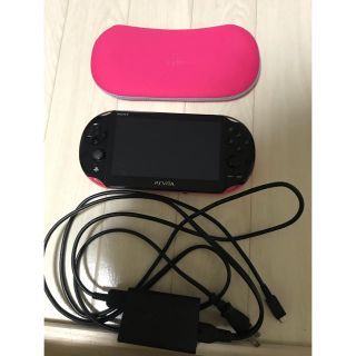 プレイステーションヴィータ(PlayStation Vita)の美品✨PlayStation®Vita （PCH-2000シリーズ） ピンク(携帯用ゲーム機本体)