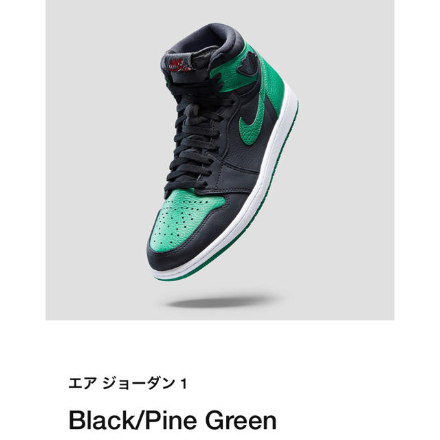 送料込！即発送！Air Jordan 1 pine green 27.5cm