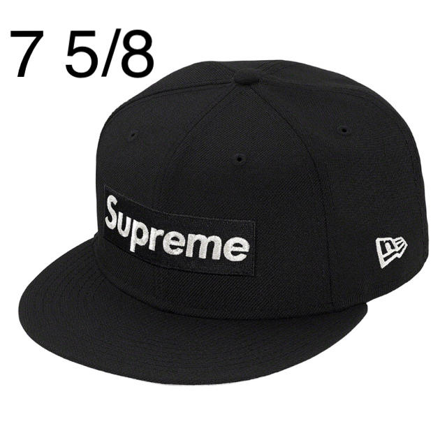 Supreme World Famous Box New Era 黒 7-5/8