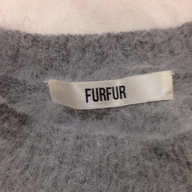 fur fur(ファーファー)のFURFUR グレーニット レディースのトップス(ニット/セーター)の商品写真