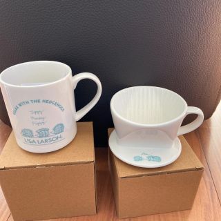 リサラーソン(Lisa Larson)の⭐︎値下げ⭐︎リサラーソンハリネズミマグカップセット！(食器)