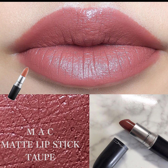 MAC(マック)の【未使用】MAC matte lip stick TAUPE コスメ/美容のベースメイク/化粧品(口紅)の商品写真