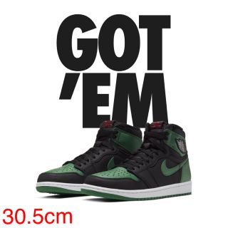 ナイキ(NIKE)のAir Jordan 1 Retro High OG Pine green(スニーカー)