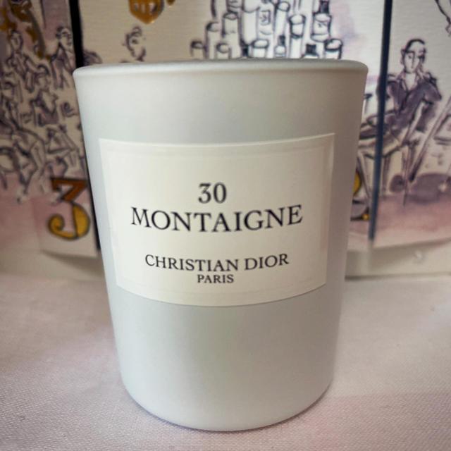 Christian Dior(クリスチャンディオール)のメゾンクリスチャンディオール  ディオール 30 モンテーニュ キャンドル 新品 コスメ/美容のリラクゼーション(キャンドル)の商品写真