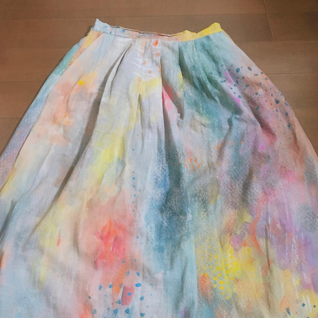 l'atelier du savon(アトリエドゥサボン)のパレットスカート レディースのスカート(ロングスカート)の商品写真