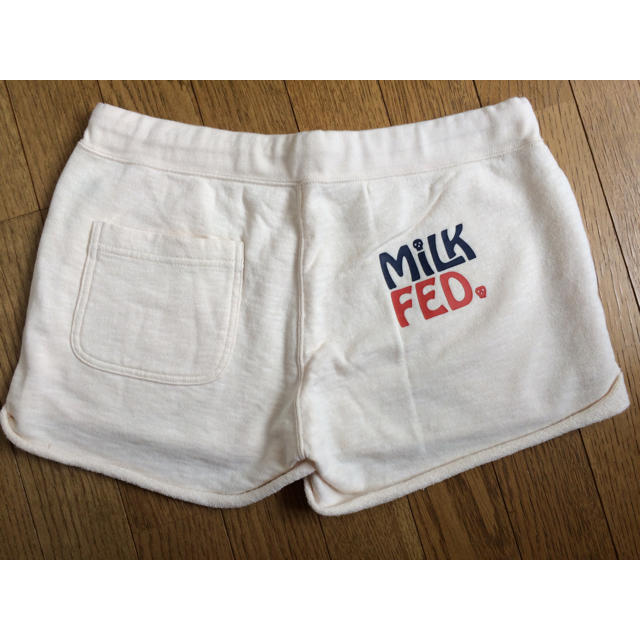 MILKFED.(ミルクフェド)の新品未使用 milk fed. スウェットパンツ レディースのパンツ(ショートパンツ)の商品写真