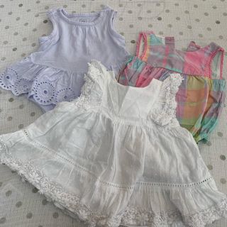 ベビーギャップ(babyGAP)のベビーギャップ　ワンピース　ロンパース　50 60 (ワンピース)