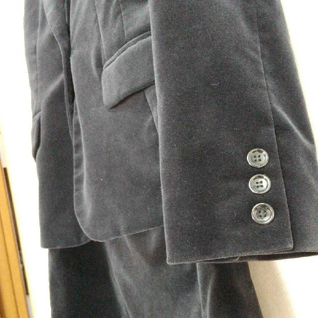 OZOC(オゾック)の黒ベロアスーツ⭐️３８号  レディースのフォーマル/ドレス(スーツ)の商品写真