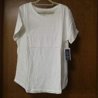 オールドネイビー(Old Navy)の未使用：OLD NAVY 白Tシャツ(Tシャツ(半袖/袖なし))