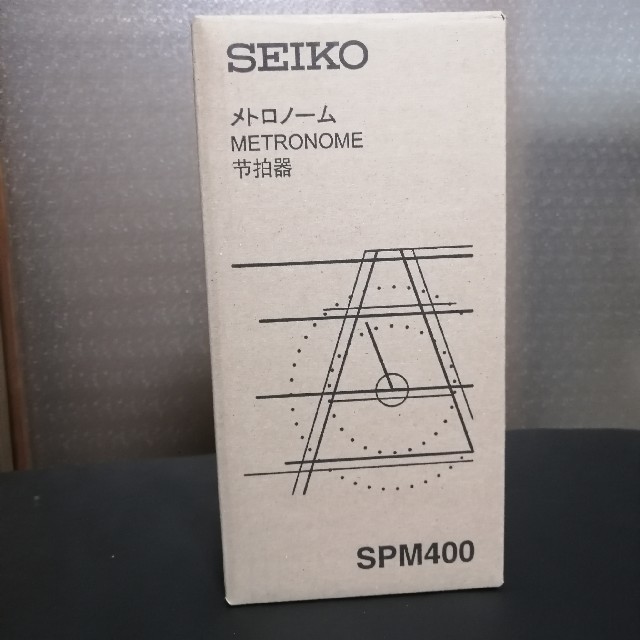 SEIKO(セイコー)の【新品未使用】セイコー　メトロノーム　ブラック 楽器の楽器 その他(その他)の商品写真