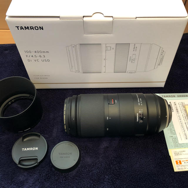 TAMRON 100-400mm F/4.5-6.3 Di VC USD