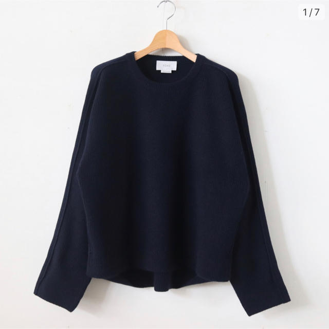 YOKE ヨーク　19aw ニット　navy メンズのトップス(ニット/セーター)の商品写真