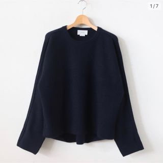 YOKE ヨーク　19aw ニット　navy(ニット/セーター)