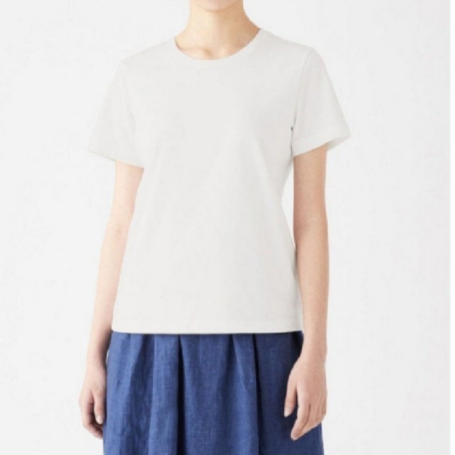 MUJI (無印良品)(ムジルシリョウヒン)の新品　無印良品　半袖Ｔシャツ レディースのトップス(Tシャツ(半袖/袖なし))の商品写真