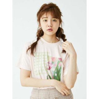 メリージェニー(merry jenny)のメリージェニー  チューリップ　Tシャツ(Tシャツ(半袖/袖なし))