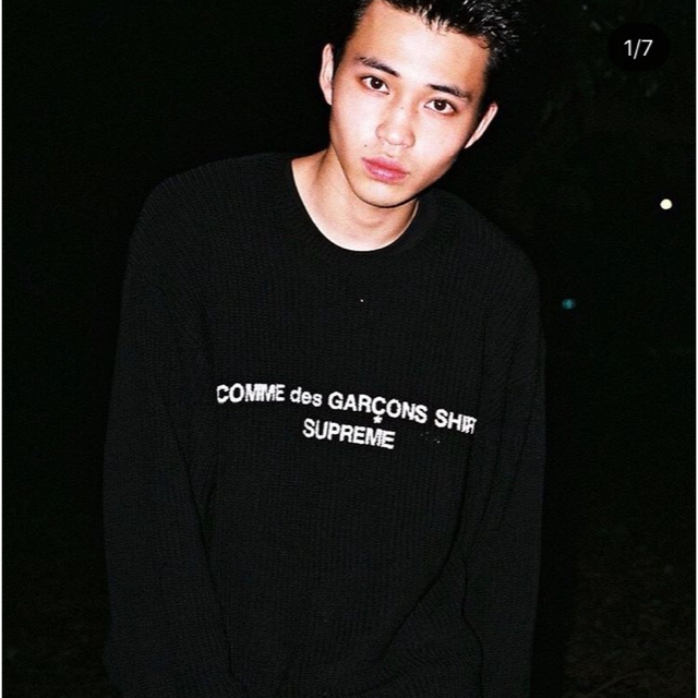 Supreme(シュプリーム)のSupreme Comme des Garcons Shirt Sweater メンズのトップス(ニット/セーター)の商品写真