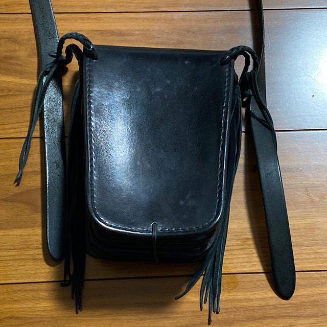 goro's - ゴローズ 良品 角型メディスンショルダーバック 黒の通販 by