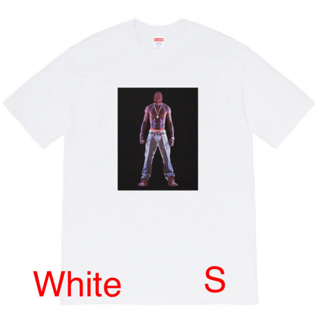 Supreme(シュプリーム)のシュプリーム　supreme 2Pac Hologram Tee White S メンズのトップス(Tシャツ/カットソー(半袖/袖なし))の商品写真