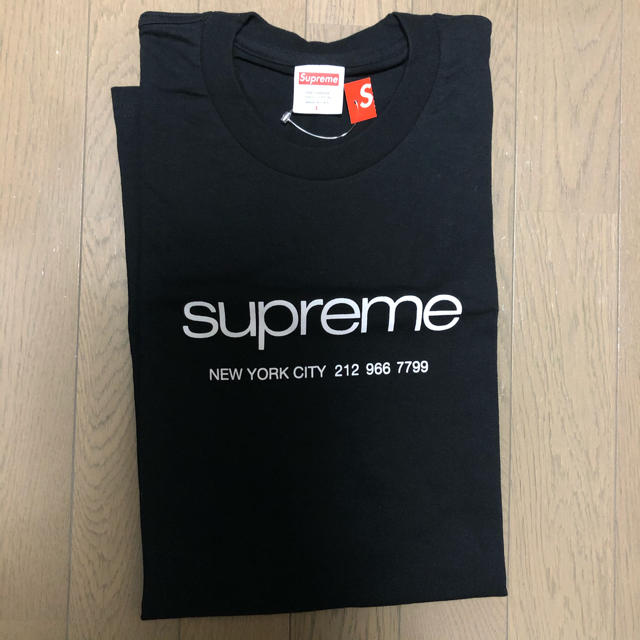 Supreme(シュプリーム)の黒　L メンズのトップス(Tシャツ/カットソー(半袖/袖なし))の商品写真