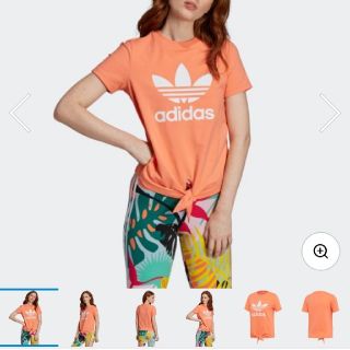 アディダス(adidas)の  【新品】アディダスレディースTシャツ(Tシャツ(半袖/袖なし))