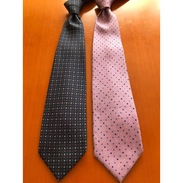 TIE YOUR TIE(タイユアタイ)の良品！　E.Marinella　Eマリネッラネクタイ２本セット メンズのファッション小物(ネクタイ)の商品写真