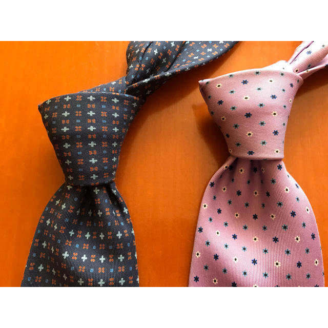 TIE YOUR TIE(タイユアタイ)の良品！　E.Marinella　Eマリネッラネクタイ２本セット メンズのファッション小物(ネクタイ)の商品写真