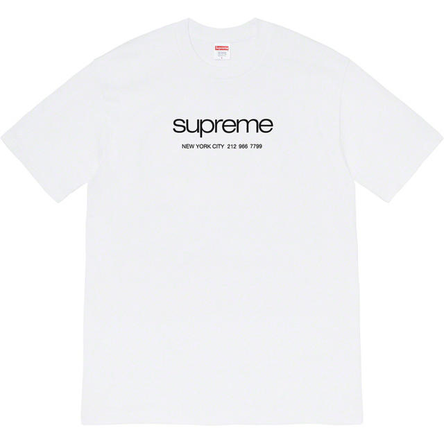 シュプリーム Supreme Shop Tee White Small - Tシャツ/カットソー