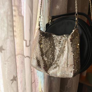 ロキエ(Lochie)の🆕vintage  silver  chain bag(ショルダーバッグ)