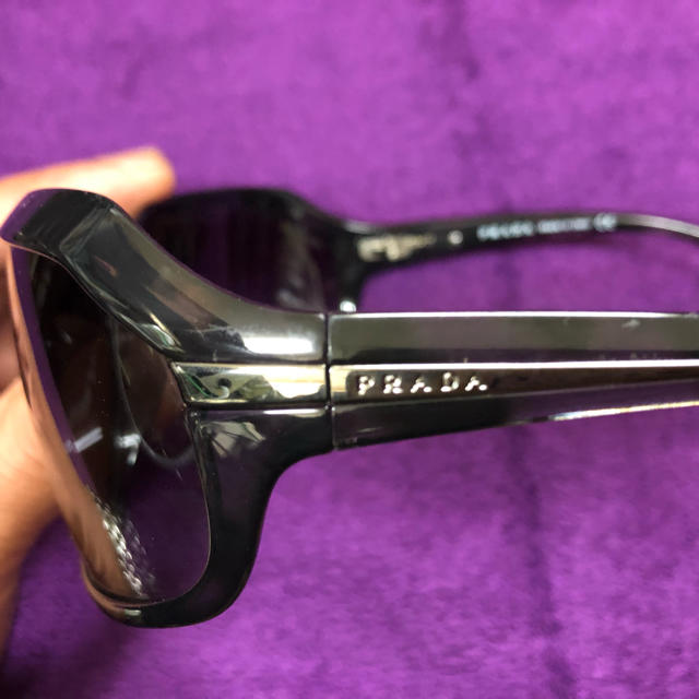 PRADA SPR14G マーブルブラック　GACKT