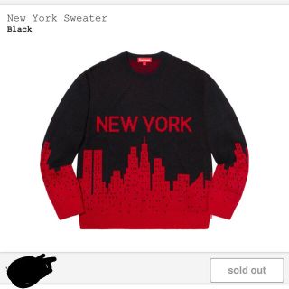 シュプリーム(Supreme)のsupreme newyork sweater S(ニット/セーター)