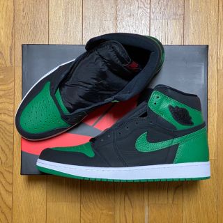 ナイキ(NIKE)の30.5 AIR JORDAN 1 RETRO HIGH OG GREEN(スニーカー)