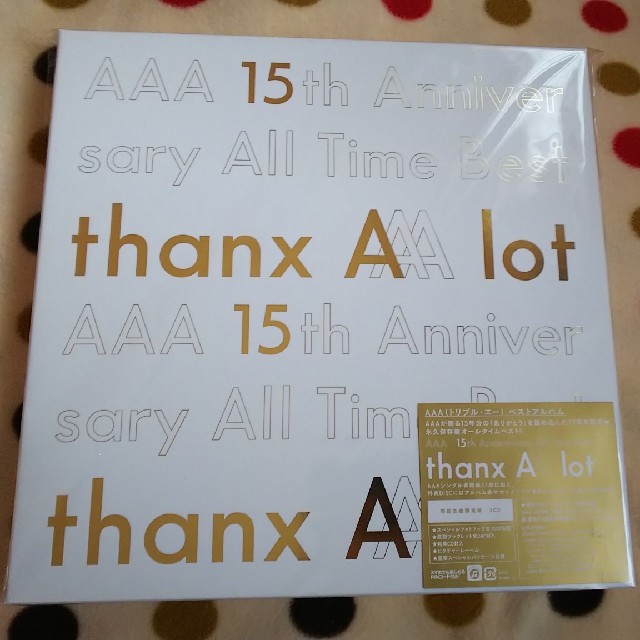 AAA(トリプルエー)のAAA 15th Anniversary All Time Best  CD エンタメ/ホビーのCD(ポップス/ロック(邦楽))の商品写真