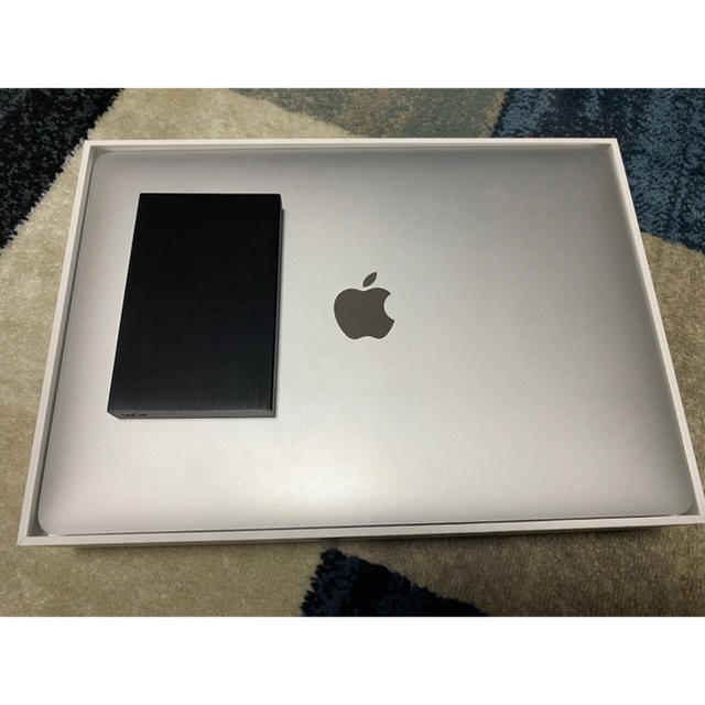 MacBook Air 2018 シルバー 128GB HDD付きtouchID