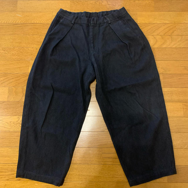 COLINA / SASHIKO W-TUCK PANTSコットン100%サイズ