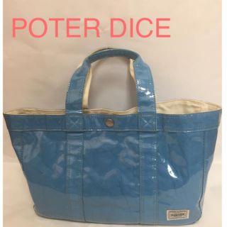 ポーター(PORTER)のPOTER DISE ブルー(トートバッグ)