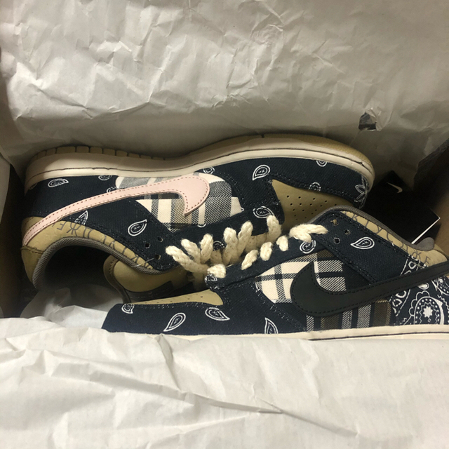 25.5cm Travis Scott Nike SB Dunk Low PRM