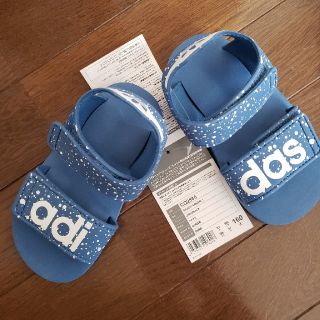 アディダス(adidas)の新品　adidas　サンダル　16㎝(サンダル)