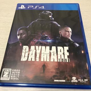 プレイステーション4(PlayStation4)の美品 送込デイメア1998 DAYMARE1998(家庭用ゲームソフト)