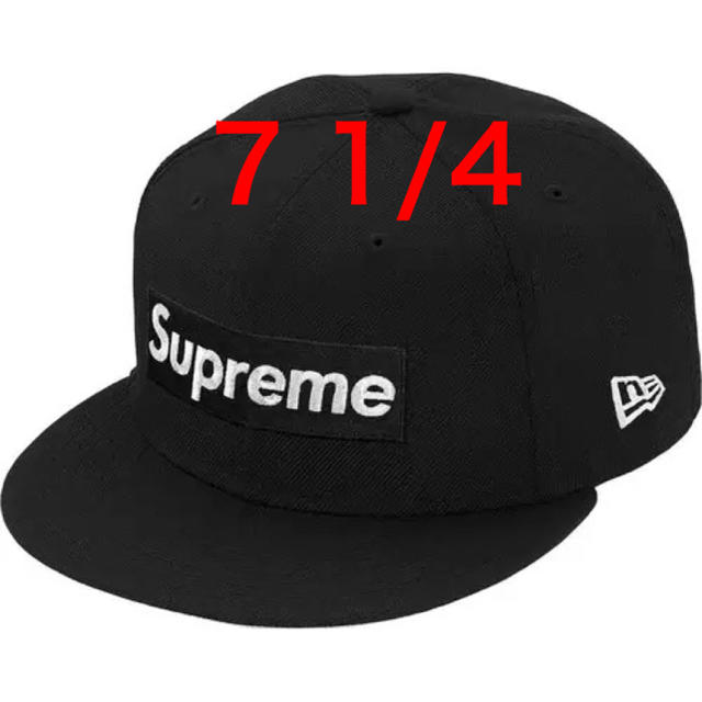 Supreme $1M Metallic Box Logo New Era 黒