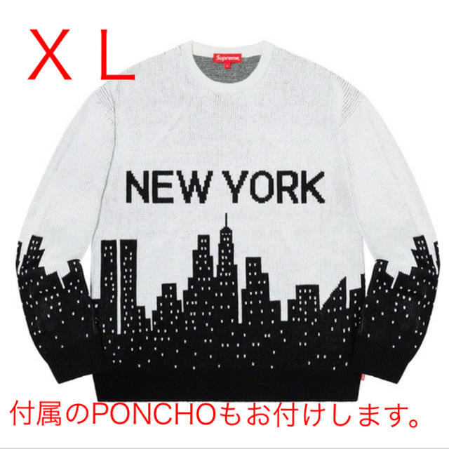 XLサイズ　supreme New York Sweaterメンズ