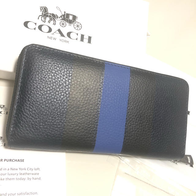 COACH(コーチ)のセール中【新品】COACH コーチ/長財布　未使用　 ブラック　 メンズのファッション小物(長財布)の商品写真