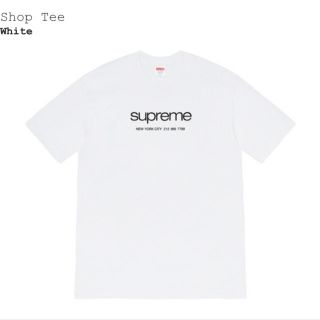 シュプリーム(Supreme)のsupreme 2020S/S shop tee(Tシャツ/カットソー(半袖/袖なし))