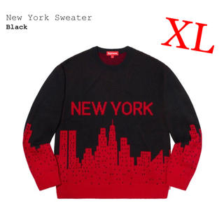 シュプリーム(Supreme)のSupreme New York Sweater XL / Black(ニット/セーター)
