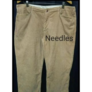 ニードルス(Needles)のNeedles ニードルス　コーデュロイパンツ　XL ベージュ(その他)