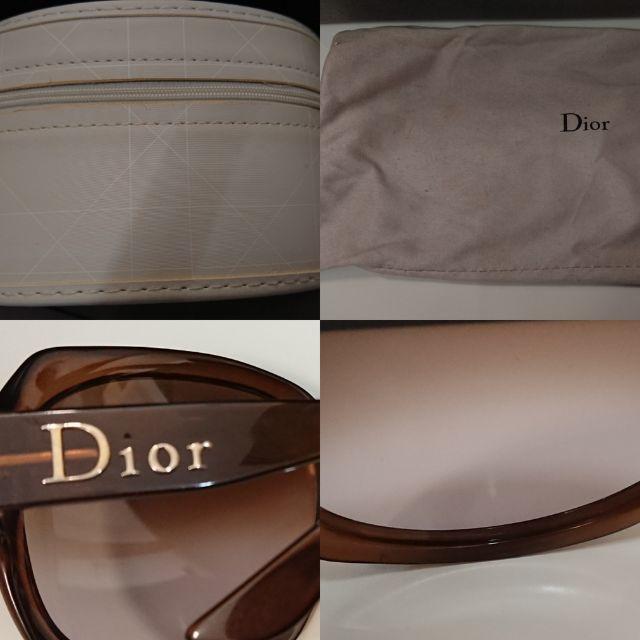 Christian Dior(クリスチャンディオール)のChristianDior クリスチャンディオール サングラス ※傷あり4236 レディースのファッション小物(サングラス/メガネ)の商品写真