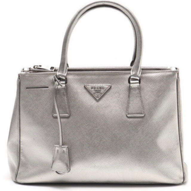受注生産品】 ハンドバッグ PRADA プラダ - PRADA シルバー 2WAY