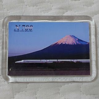 ジェイアール(JR)の【美品】東海道新幹線Ｎ７００系＆富士山マグネット(鉄道)