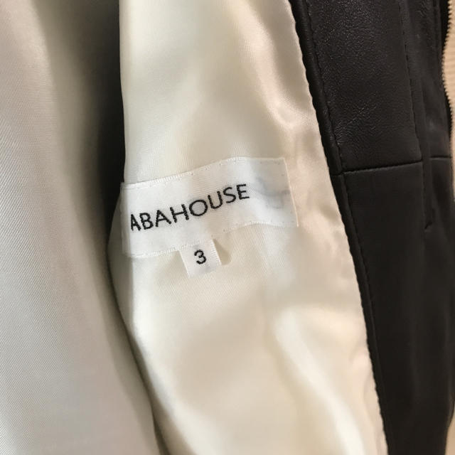 ABAHOUSE(アバハウス)のアバハウス　ラムレザージャケット メンズのジャケット/アウター(レザージャケット)の商品写真