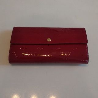 ルイヴィトン(LOUIS VUITTON)のLOUIS VUITTON ルイヴィトン 長財布 ヴェルニ ピンク(長財布)