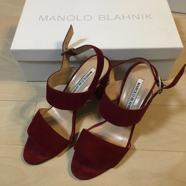 MANOLO BLAHNIK マノロブラニク サンダル 34 2/1 MANOLO BLAHNIK マノロブラニク サンダル 34 2/1
